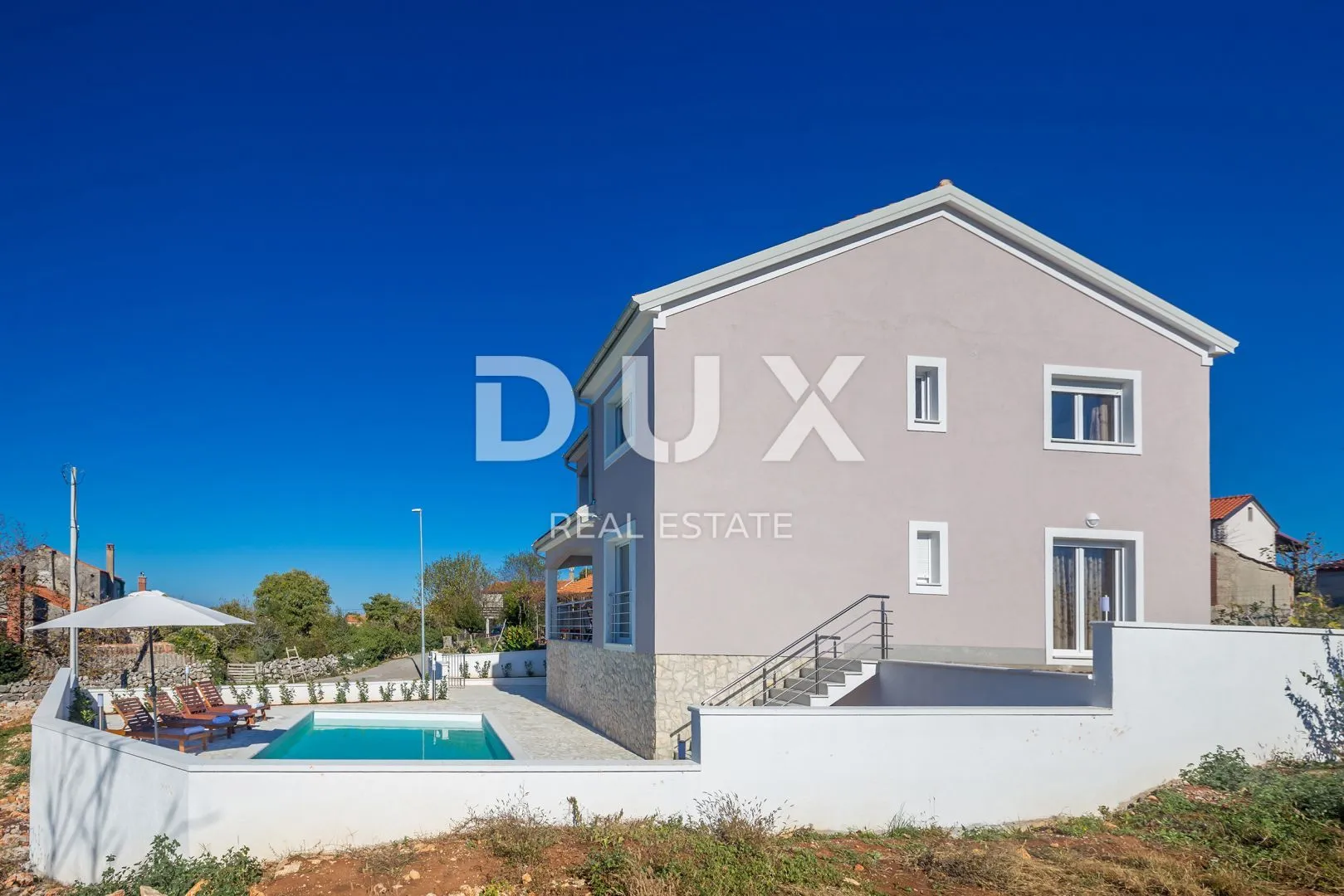 otok krk, linardići - vila s bazenom i pogledom na more - slika 6