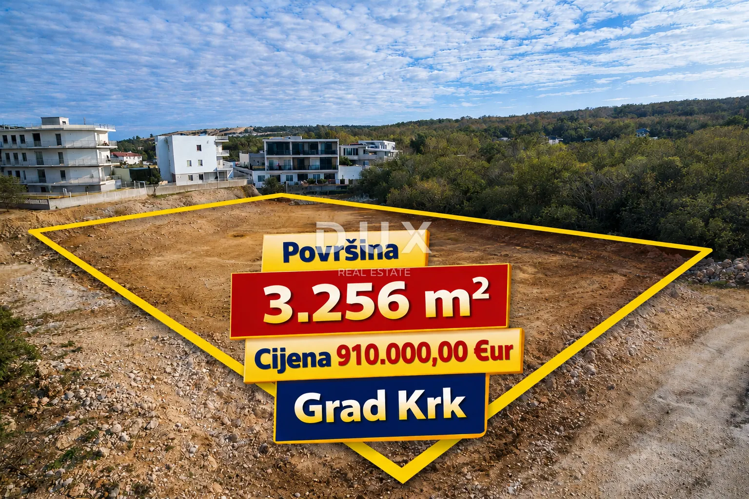 GRAD KRK - Građevinsko zemljište