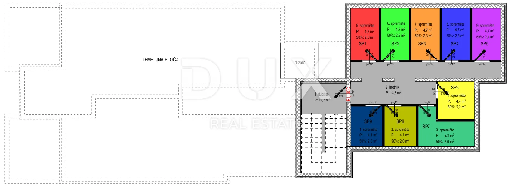 zadar, diklo - vrhunski penthouse s pogledom na more samo 50 metara od plaže! s7 - slika 36