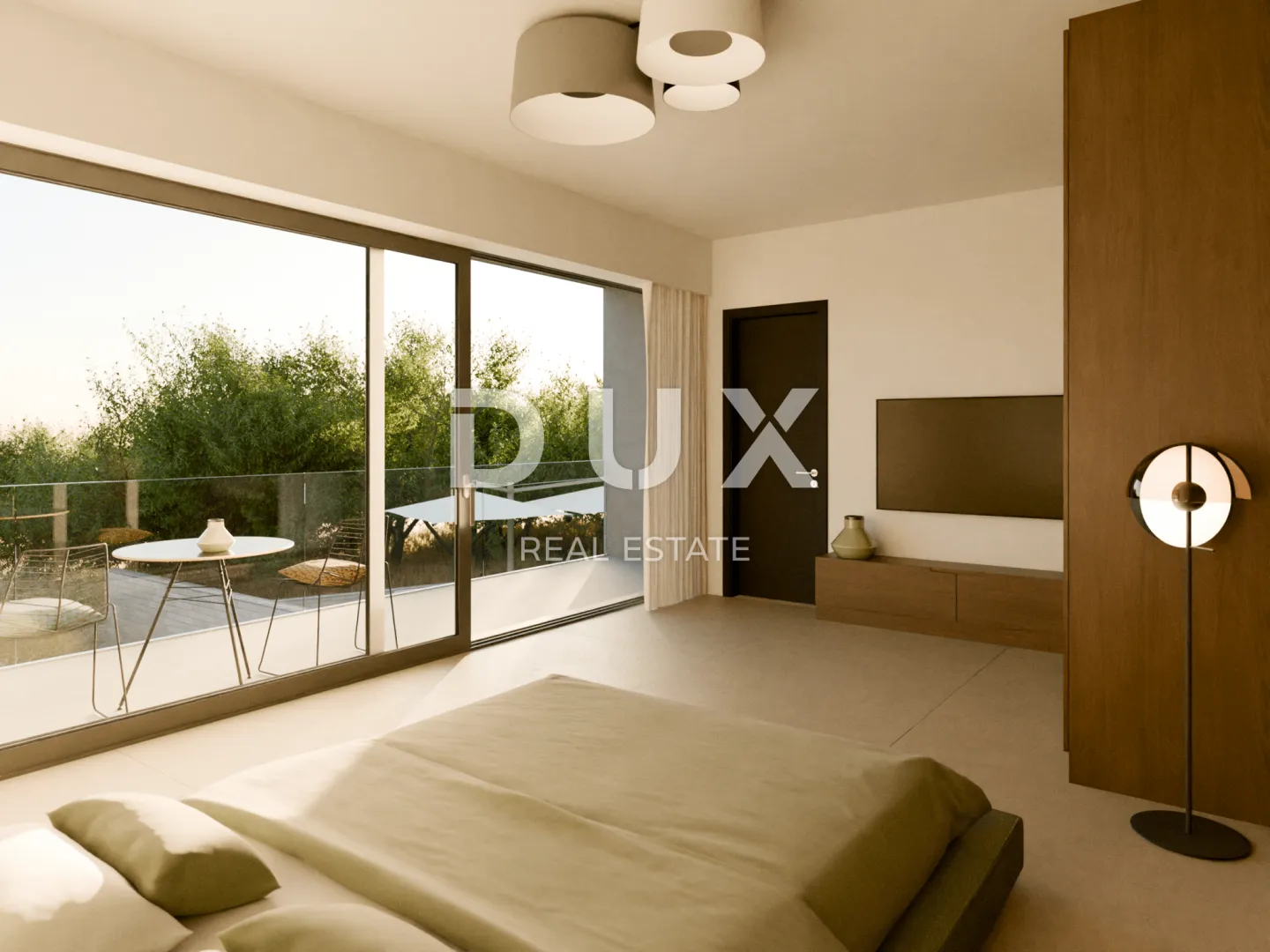 otok krk, brzac - moderna dvojnica s bazenom 40 m2 - slika 3