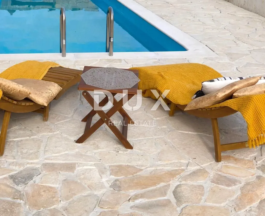 zadar, drage - prekrasna apartmanska vila s bazenom - slika 4