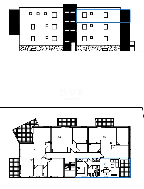 vodice, dvosobni stan, drugi kat, 51,21 m² - slika 6