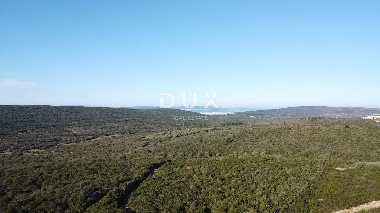 zadar, debeljak - građevinsko zemljište sa pogledom na more - slika 2