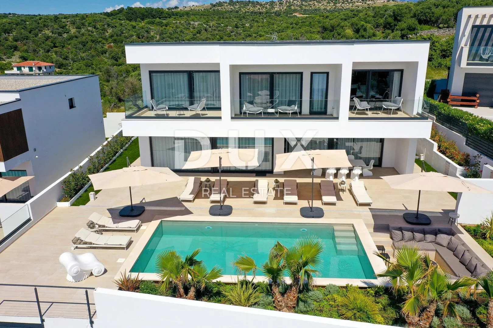 otok pag, novalja, jakišnica - izuzetna moderna vila s bazenom - slika 58