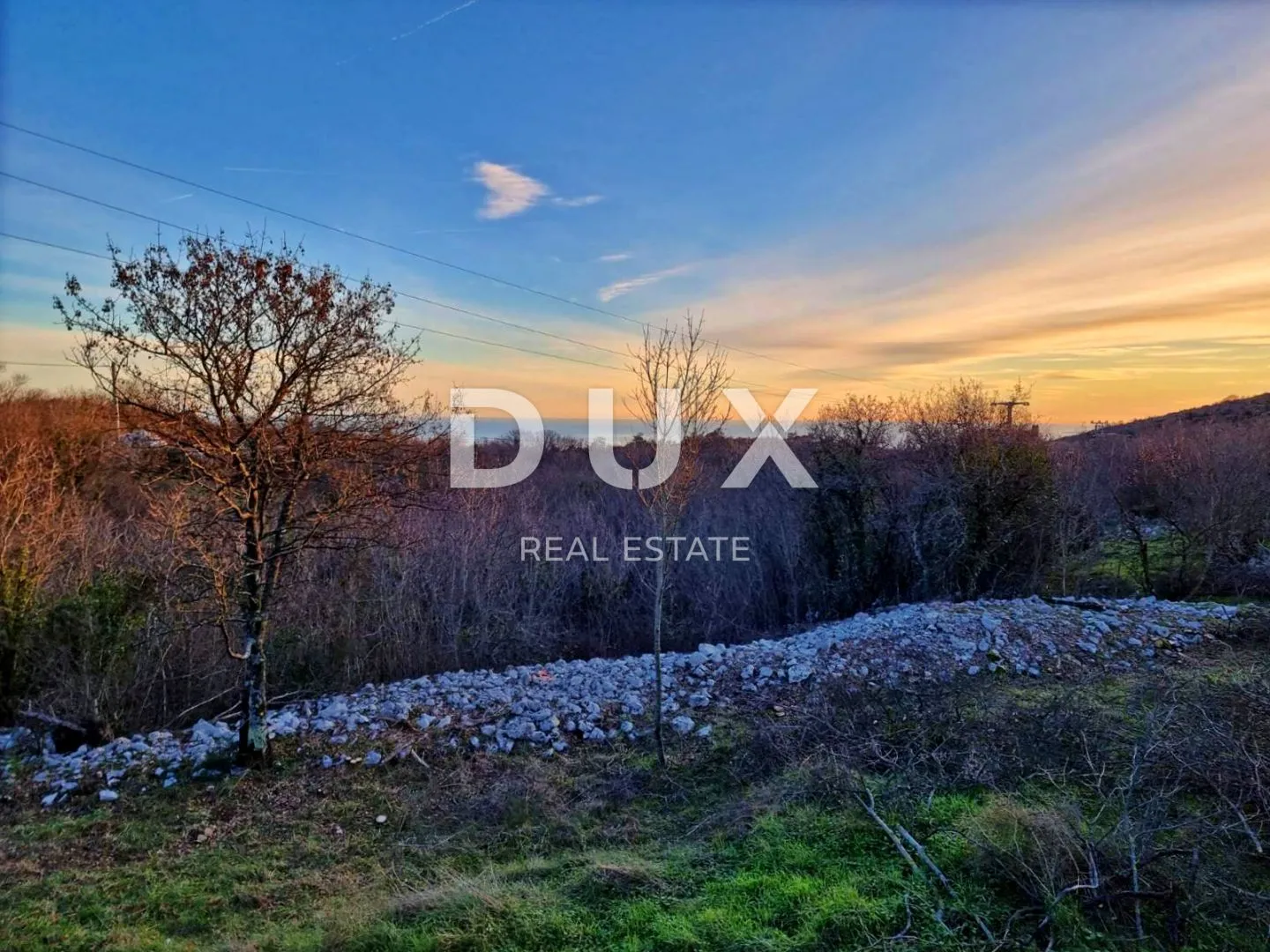 ISTRA, RABAC - Građevinsko zemljište s pogledom na more - Rabac, Labin