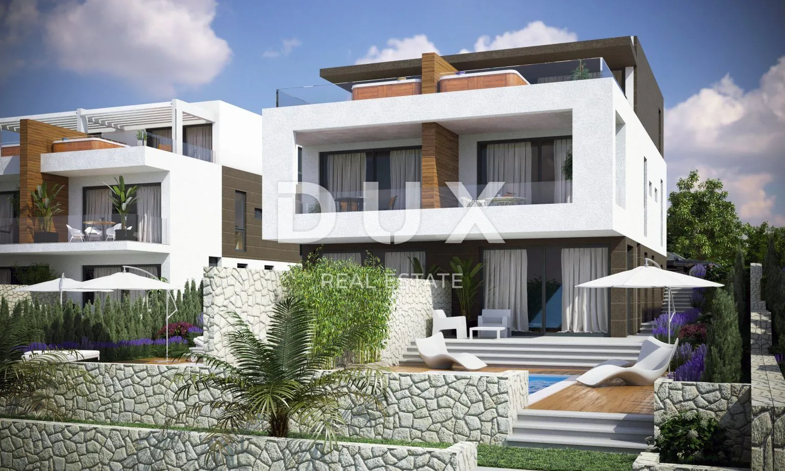 otok pag, novalja - dvoetažni penthouse s krovnom terasom - slika 6
