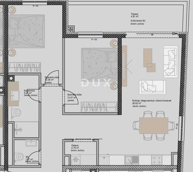 istra, poreč - suvremeni stan 2s+db u novom projektu, blizu mora, mogućnost finaciranja kreditom - slika 3