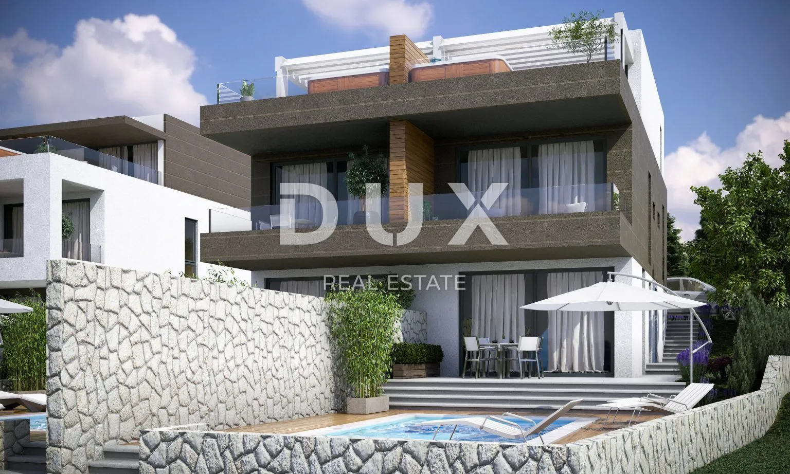 otok pag, novalja - dvoetažni penthouse s krovnom terasom - slika 8