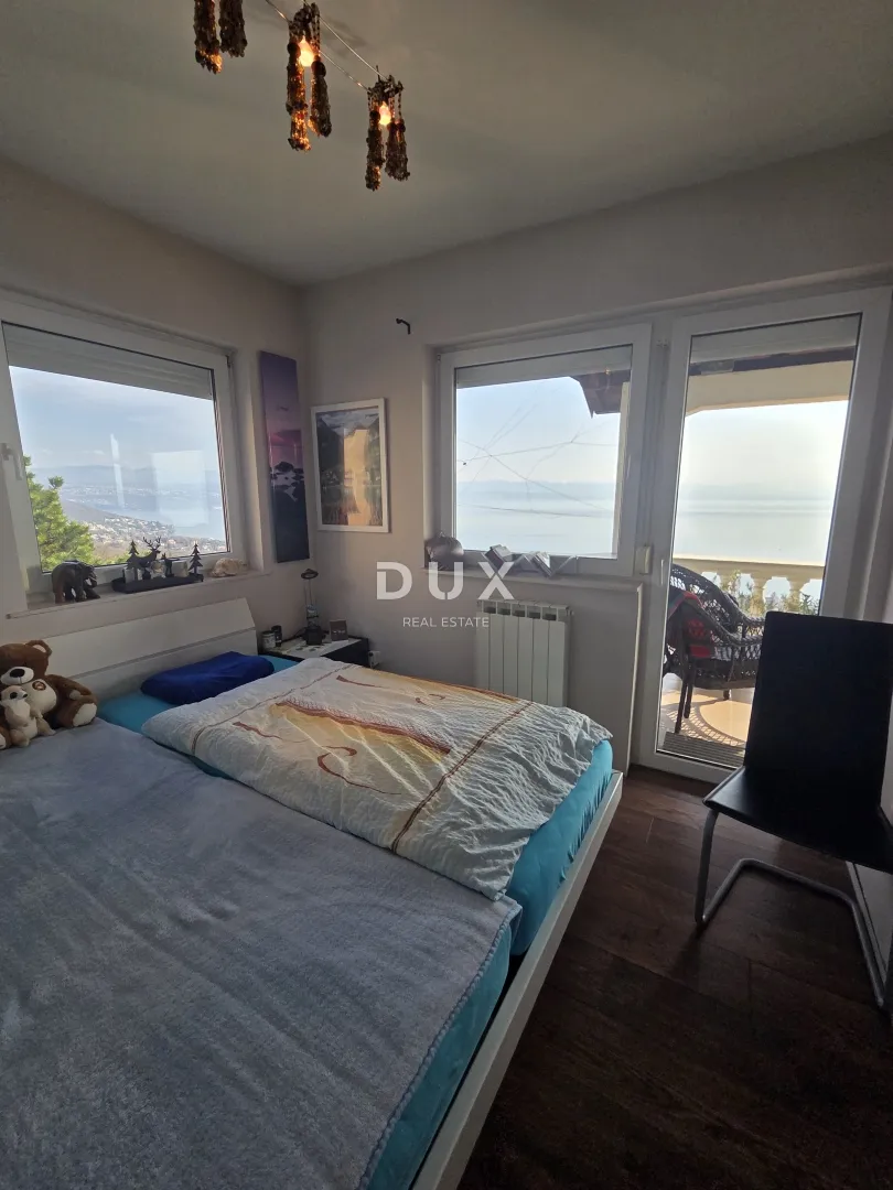 opatija, lovran - stan 87m2, db+2s, 1.kat s panoramskim pogledom na more - slika 17