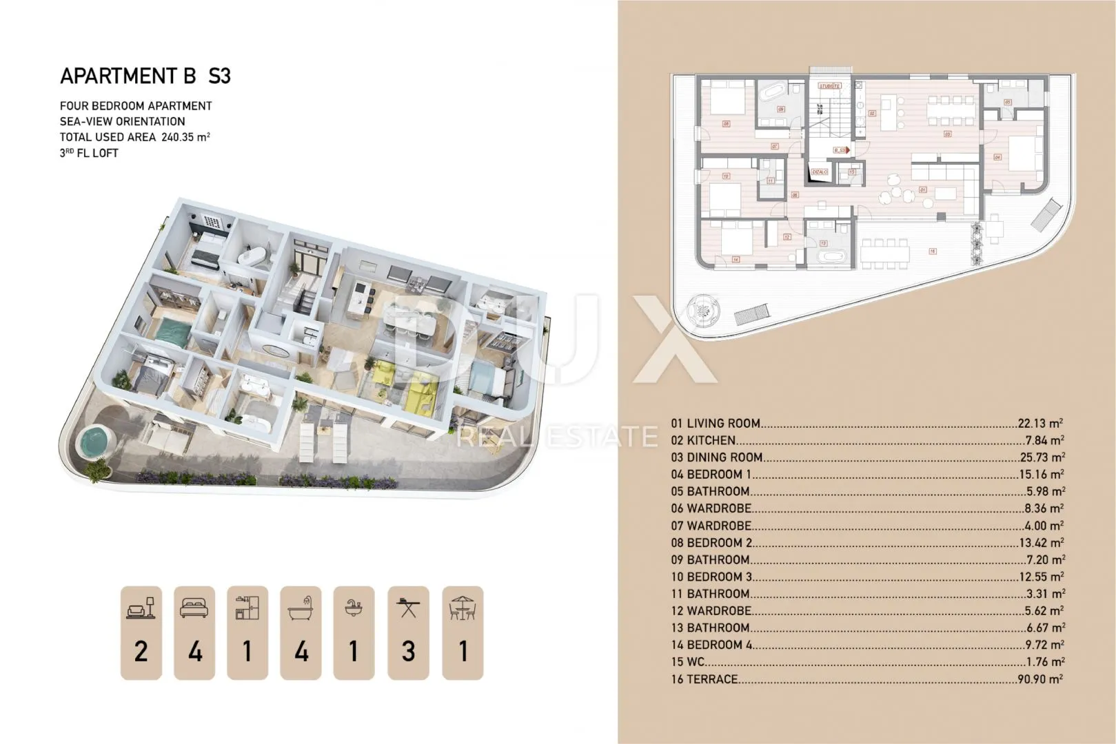 opatija, centar - penthouse s magičnim pogledom - slika 8