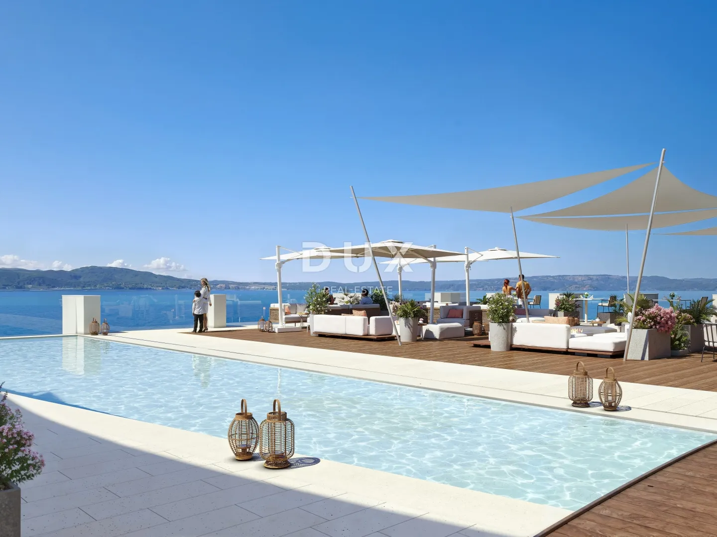 novi vinodolski – stan od 48m² u ekskluzivnom resortu, prvi red do mora s privatnom plažom - slika 22