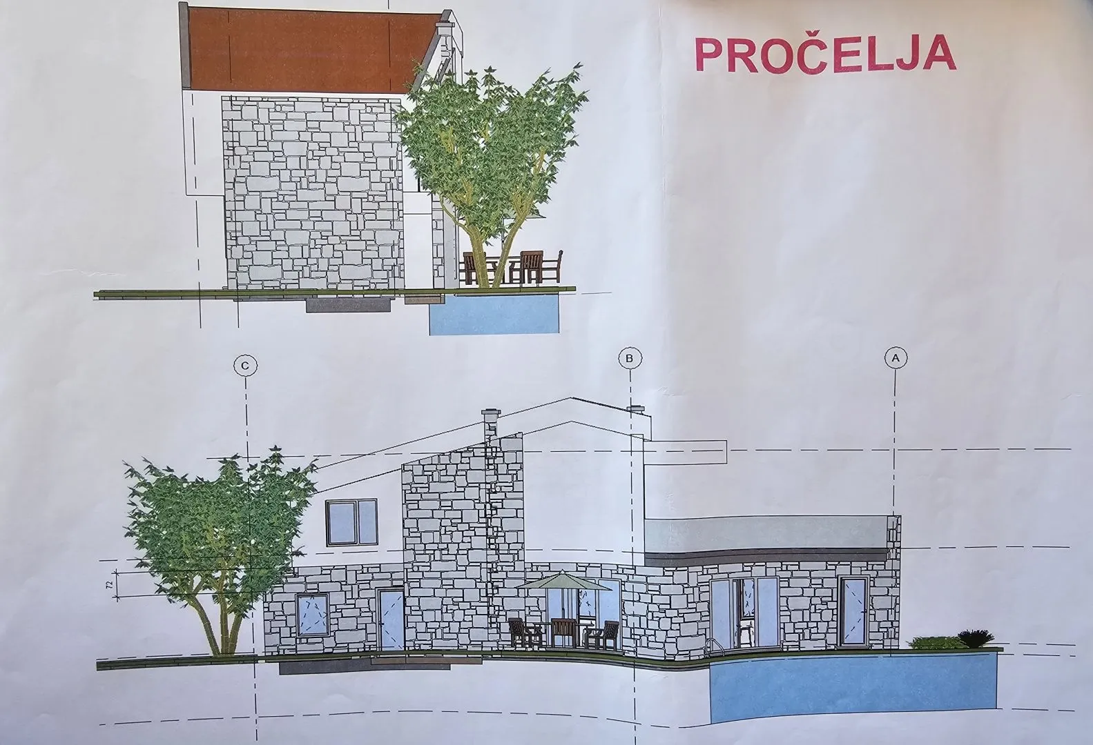 istra, marčana - novogradnja s pogledom na more - slika 36