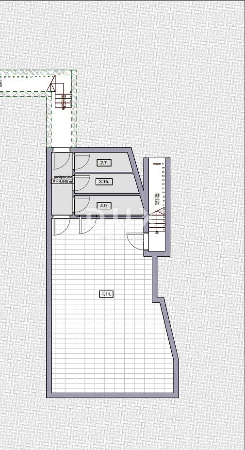 otok krk, grad krk - penthouse 3s+db sa krovnom terasom - slika 34