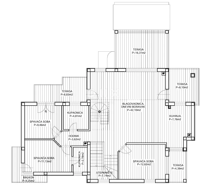 otok otok murter, murter - prilika! ekskluzivan četverosoban penthouse - slika 25