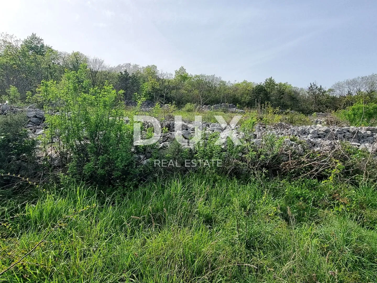 istra, rabac - prostrano zemljište s pogledom na more i građevinskom dozvolom - slika 3