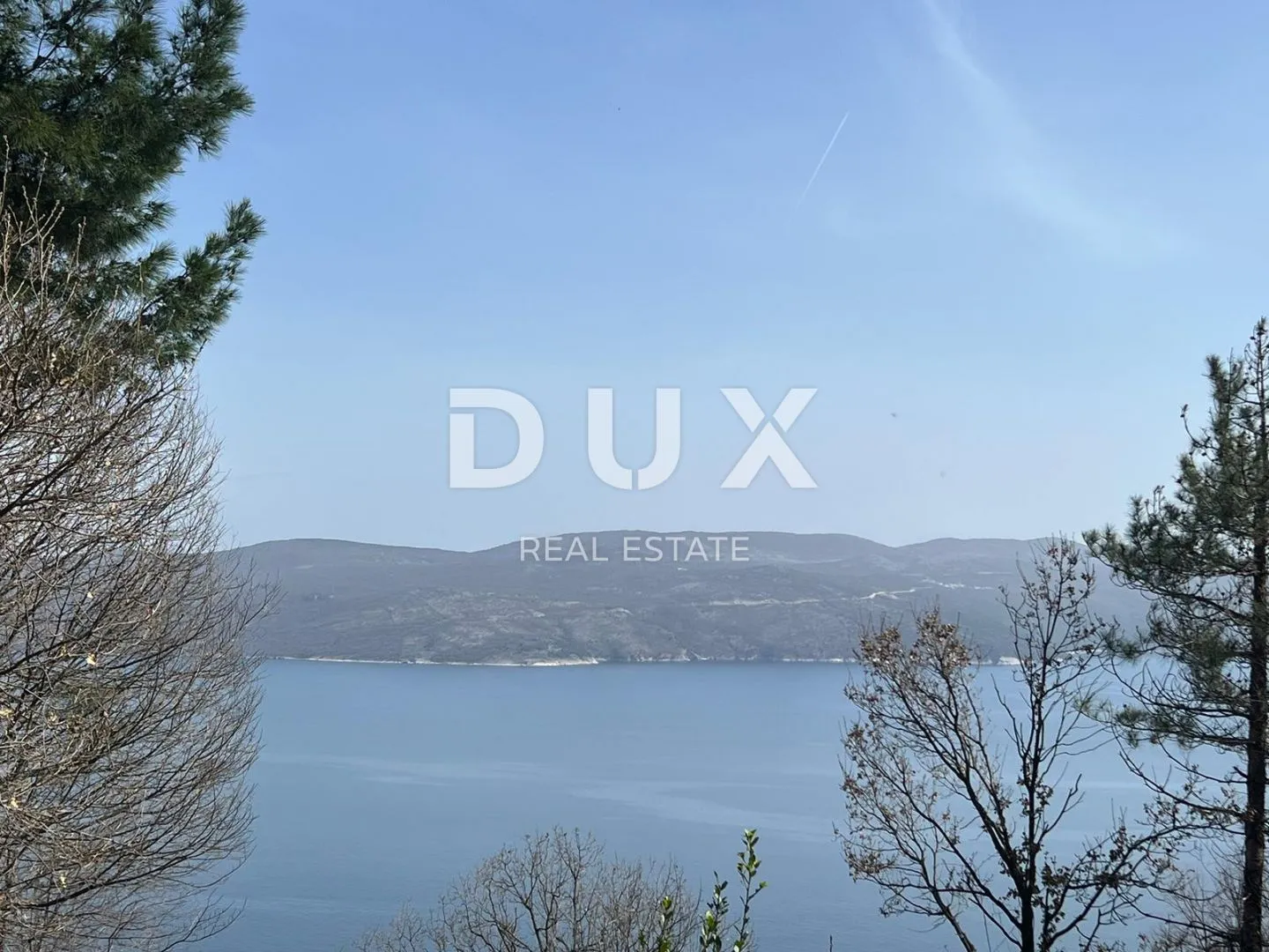 ISTRA, RABAC (OKOLICA) - Građevinsko zemljište s pogledom na more - Rabac, Labin