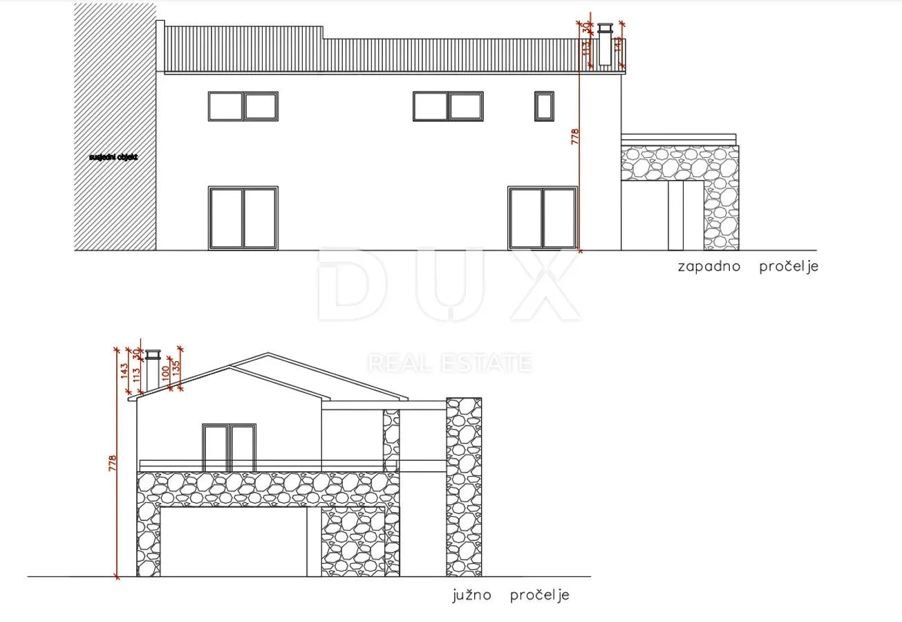 istra, vižinada - zemljište s betoniranim nadtemeljem - slika 8