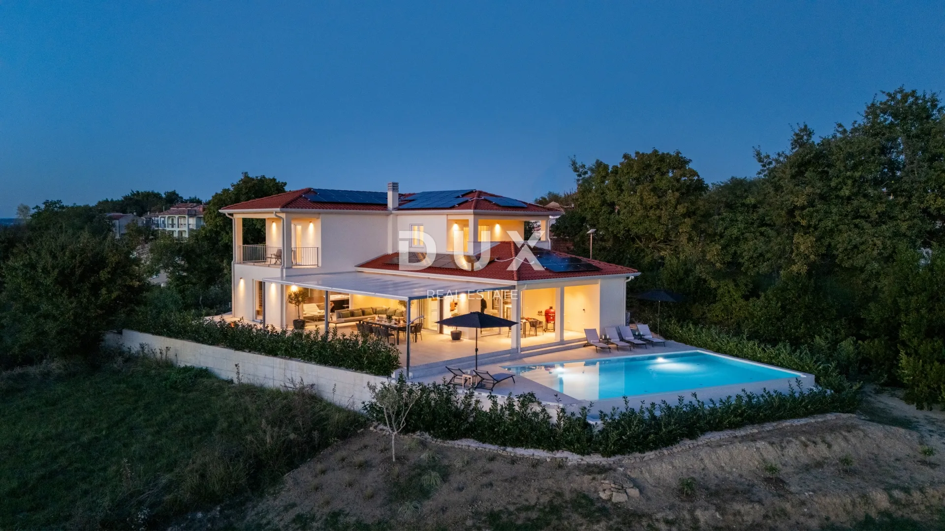 istra, motovun - vila s infinity bazenom i wellness zonom - otvoren pogled na more i okolna mjesta - slika 74