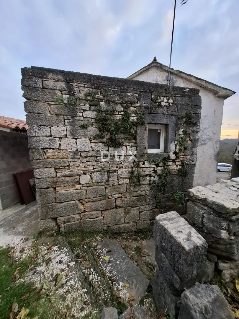 istra, pazin - samostojeća kamena kuća za djelomičnu adaptaciju - slika 20