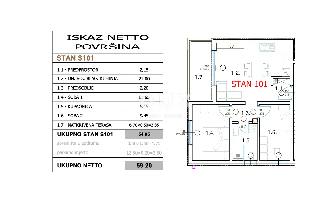 istra, pula - moderna novogradnja - centar! 1. kat! - slika 5