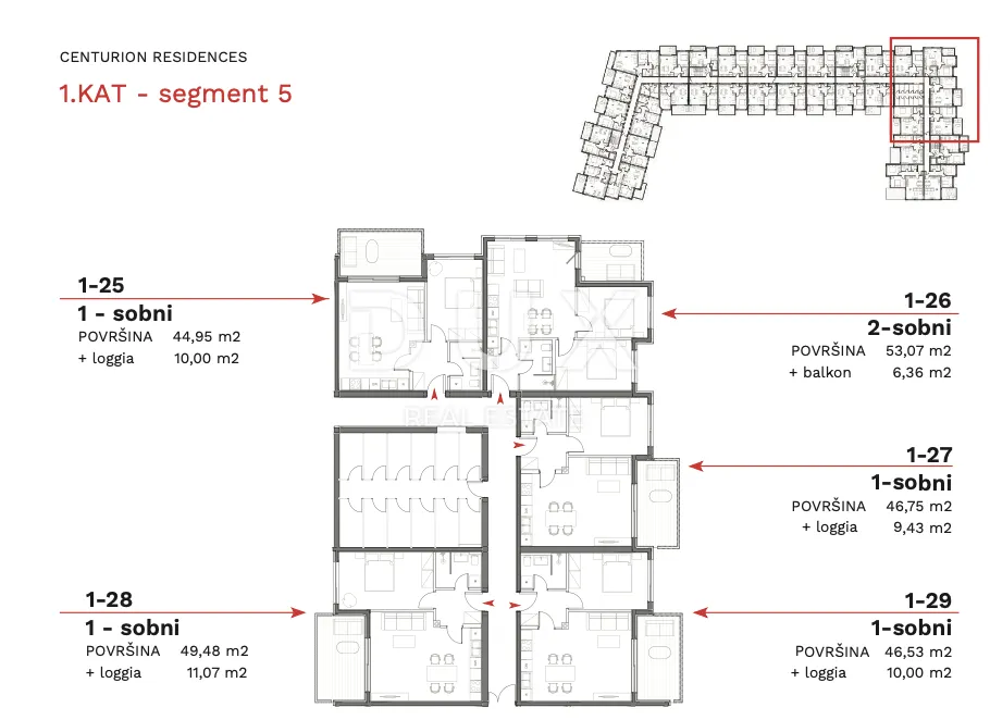 istra, umag - vrhunski 1s+db s loggiom u novogradnji - slika 10