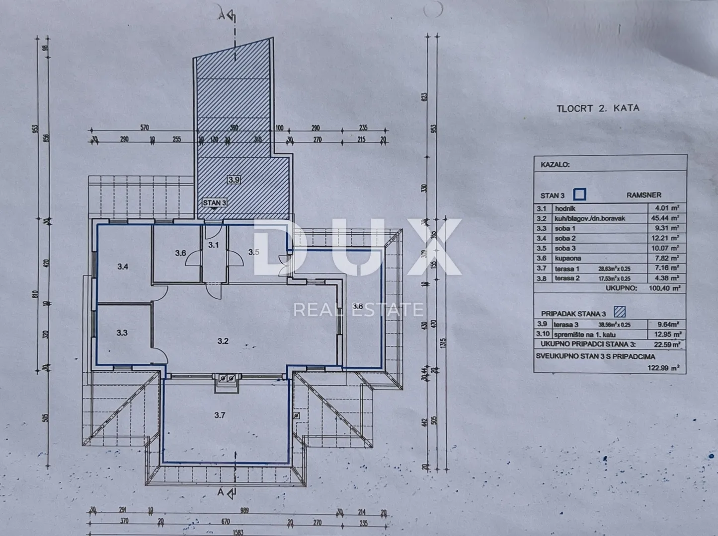 opatija, lovran - penthouse s bazenom, okućnicom i panoramskim pogledom - slika 40