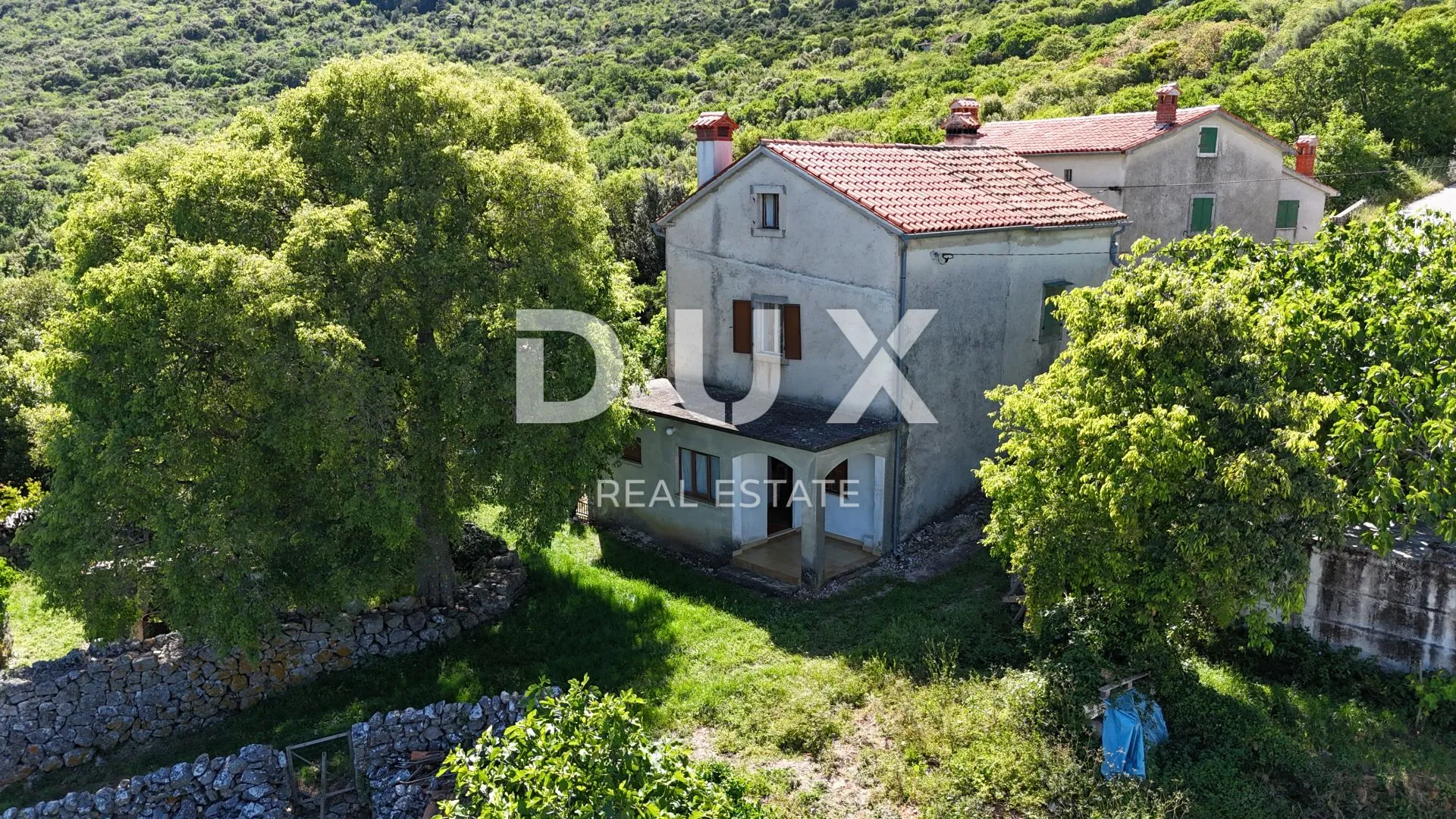 istra, rabac (okolica) - kamena kuća s pogledom na more - slika 29