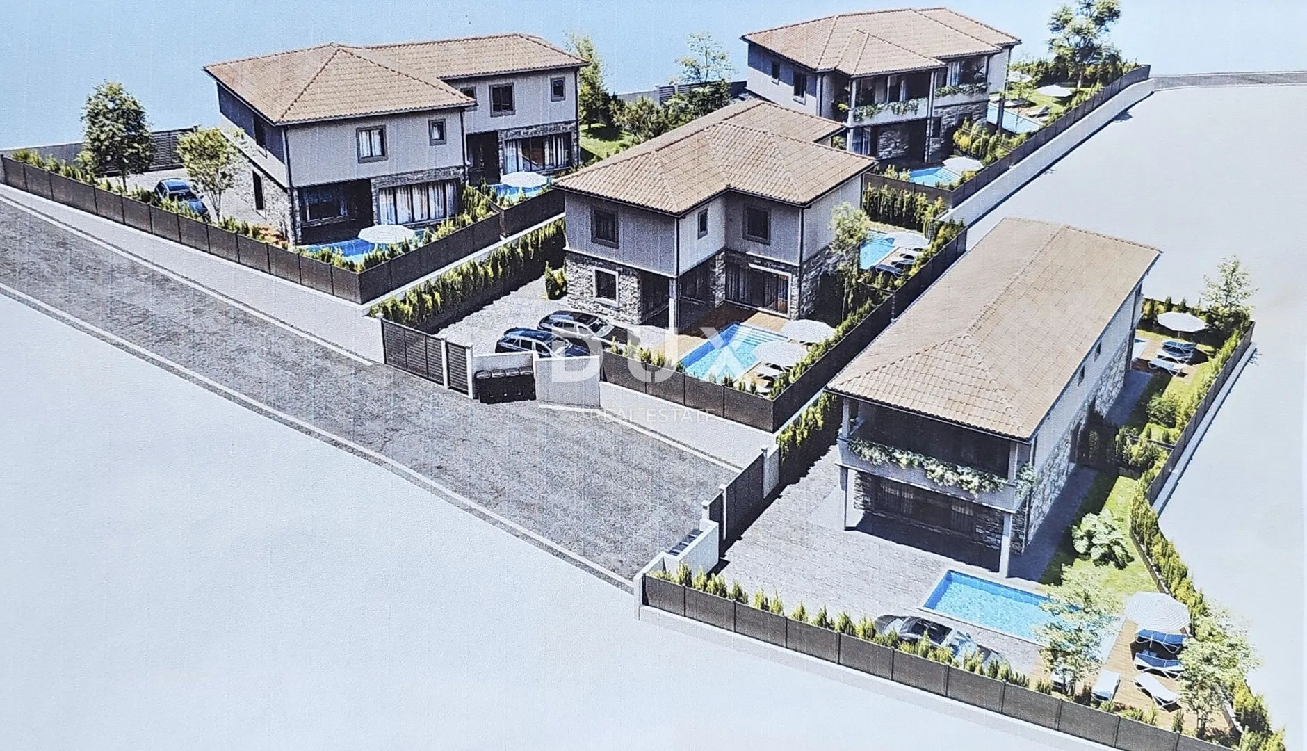 OTOK KRK, MALINSKA - Investicijsko zemljište s projektima - PRILIKA! - Malinska, Malinska-Dubašnica
