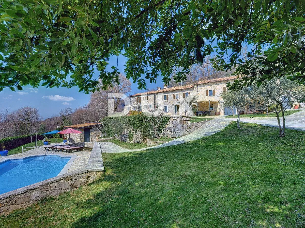 istra, lupoglav - kamene vile u rustikalnom stilu s panoramskim pogledom - slika 5