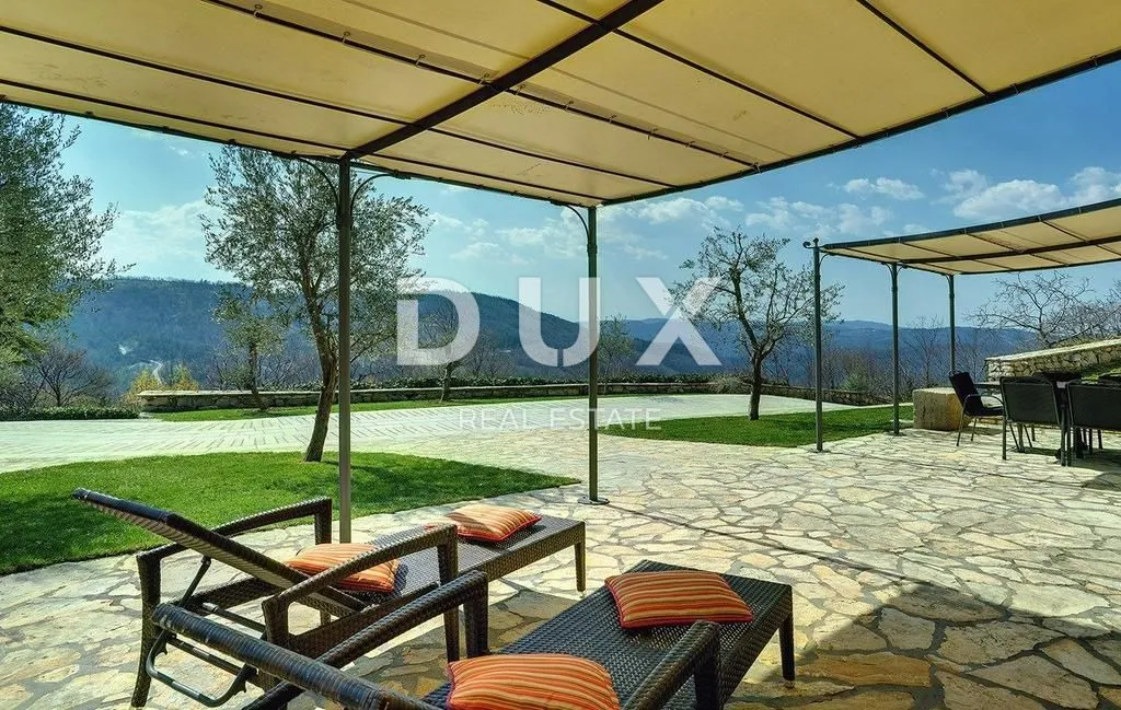 istra, lupoglav - kamene vile u rustikalnom stilu s panoramskim pogledom - slika 11