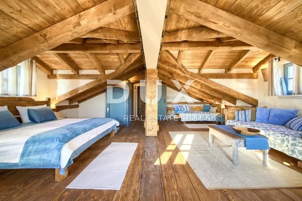 otok krk, okolica malinske - luksuzna rustikalna vila - slika 10