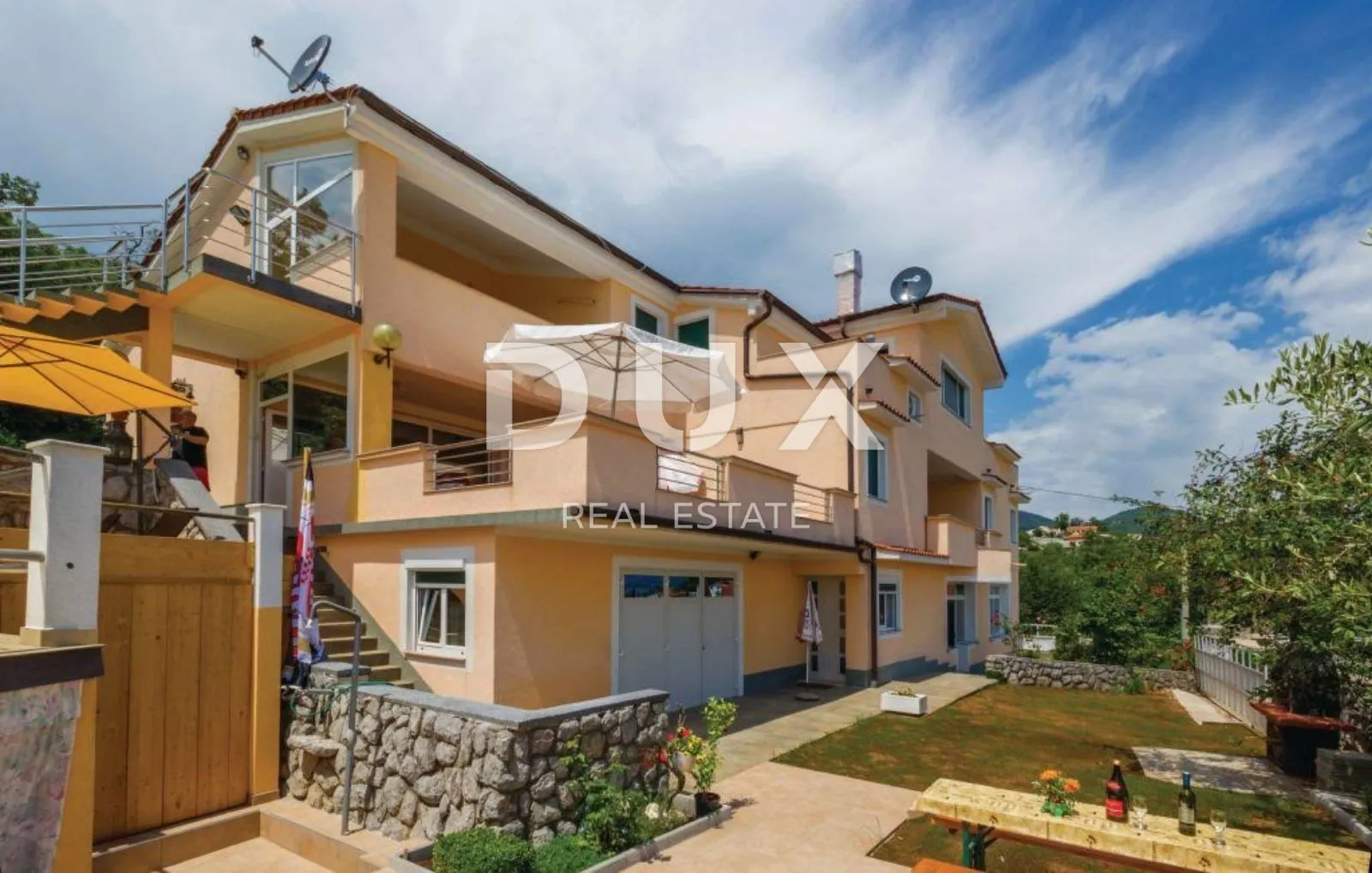 opatija, veprinac - vila 1000m2 s pogledom na more, 6 apartmana i bazenom + okoliš 1000m2 - slika 9