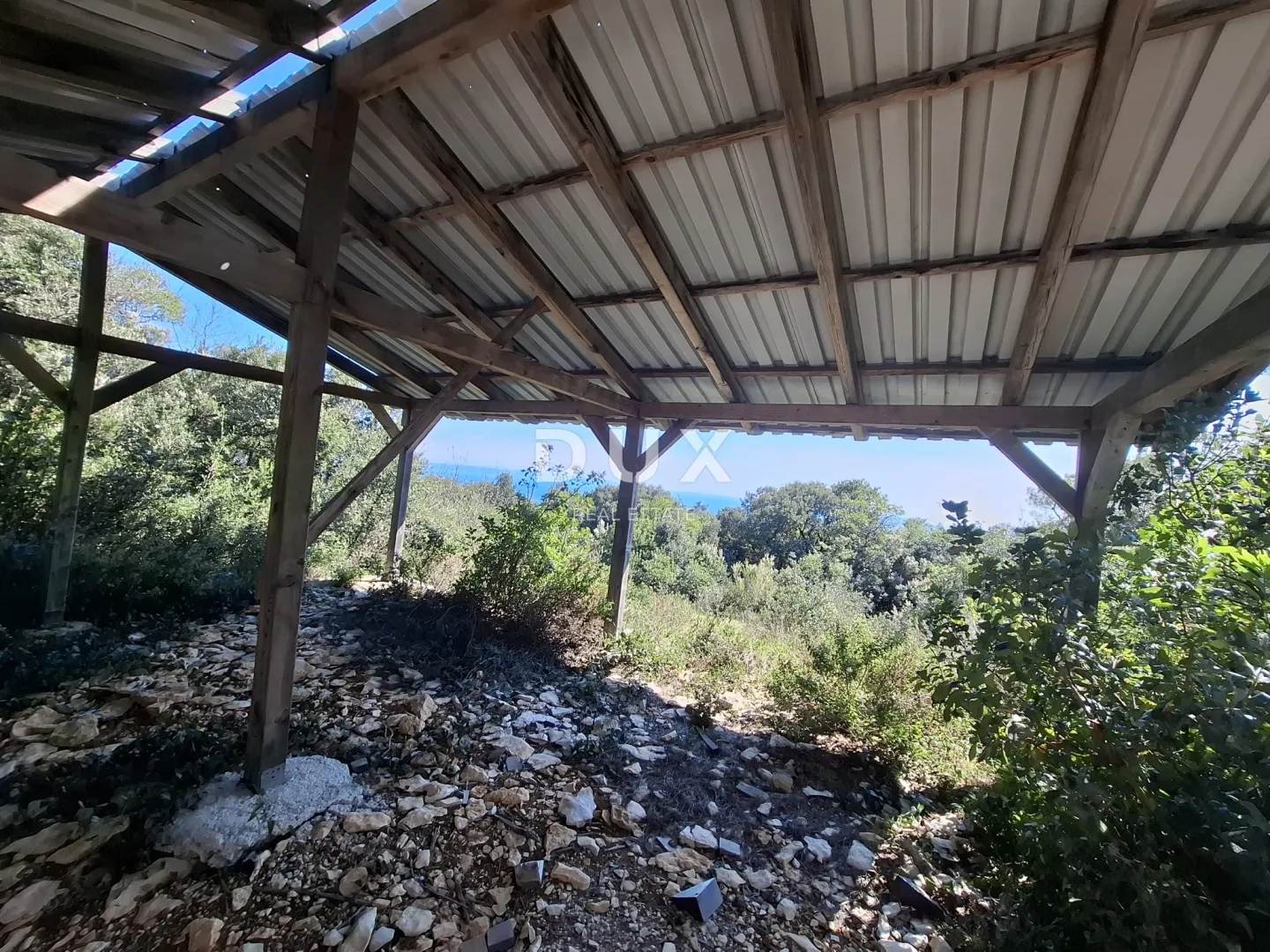 istra, krnica, poljoprivredno zemljište, 550m2, pogled more - slika 2