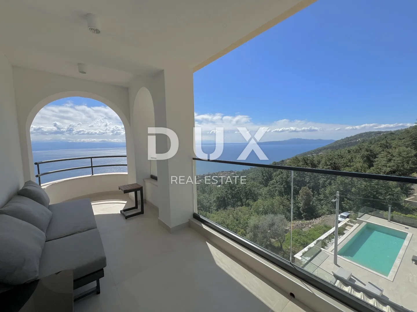 opatija, lovran - ekskluzivan stan s panoramskim pogledom i bazenom - slika 20