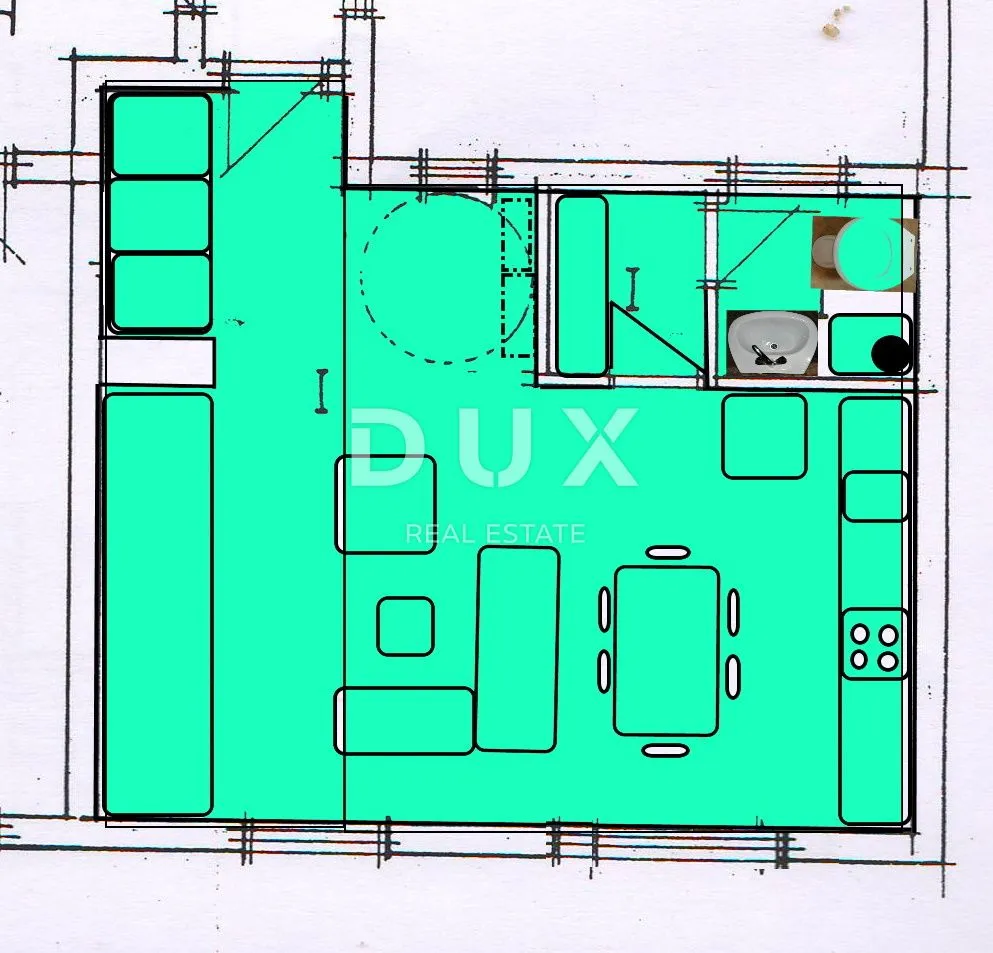 istra, rovinj - dvoetažni stan 78 m2 sa dvije garaže! - slika 17