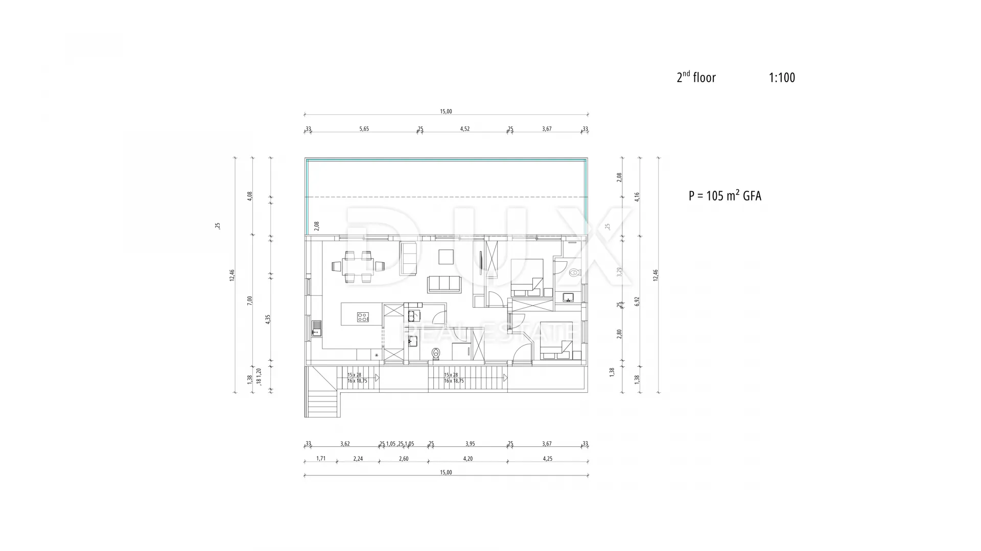 otok rab, banjol - luksuzni penthouse s pogledom na more - prilika! - slika 11