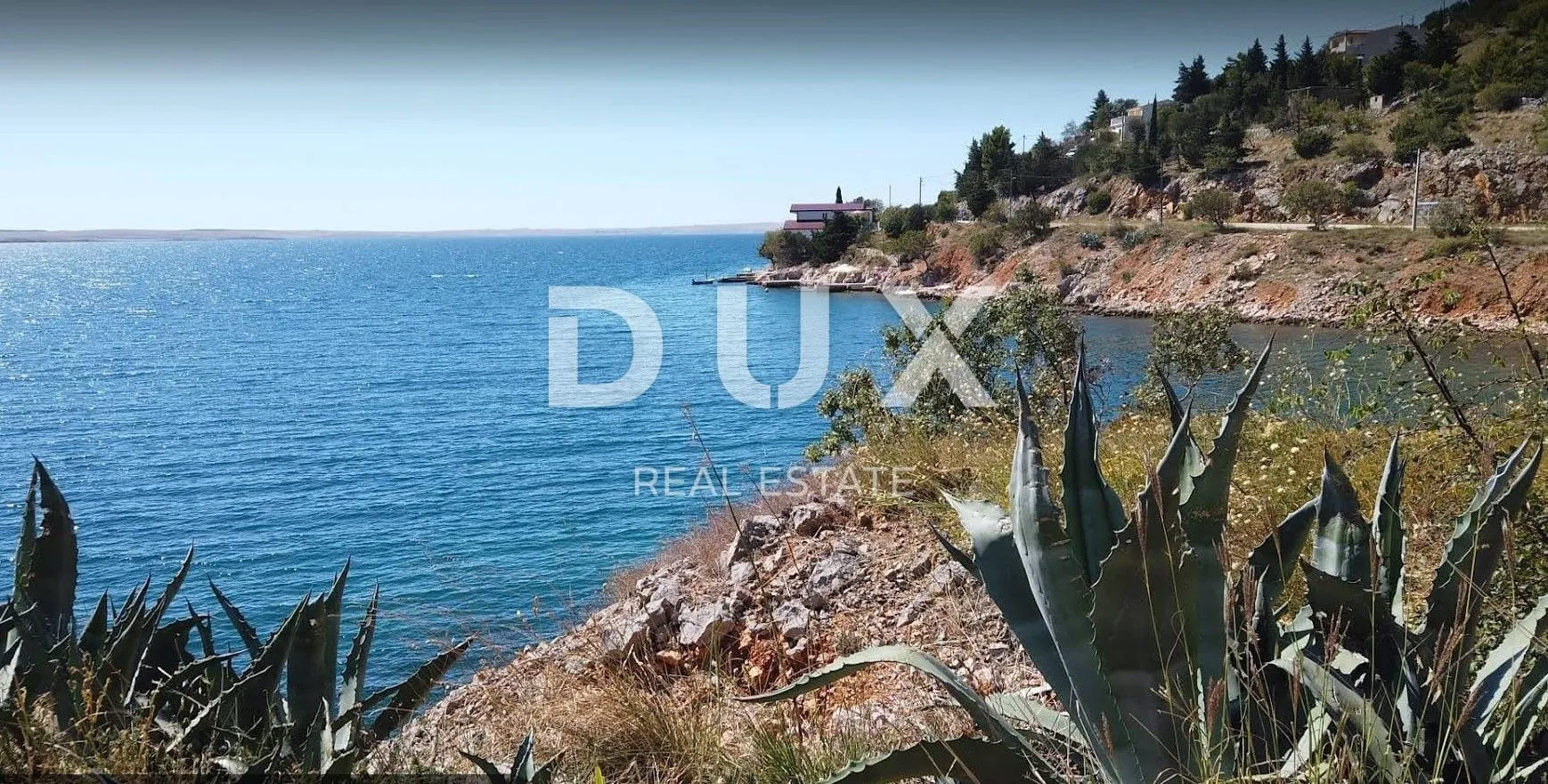 ZADAR, TRIBANJ - građevinsko zemljište prvi red do mora 4.525 m2 za stambenu zgradu - stanove / apartmane / obiteljsku kuću / villu! PRILIKA! - Tribanj, Starigrad Paklenica