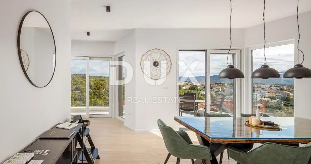 grad krk - penthouse sa pogledom na more - slika 1