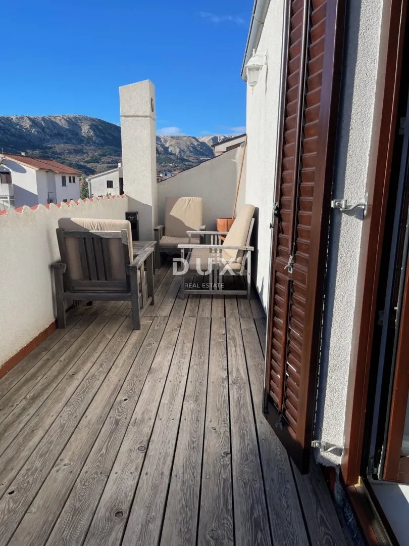 otok krk, baška – šarmantan apartman s terasom - slika 8