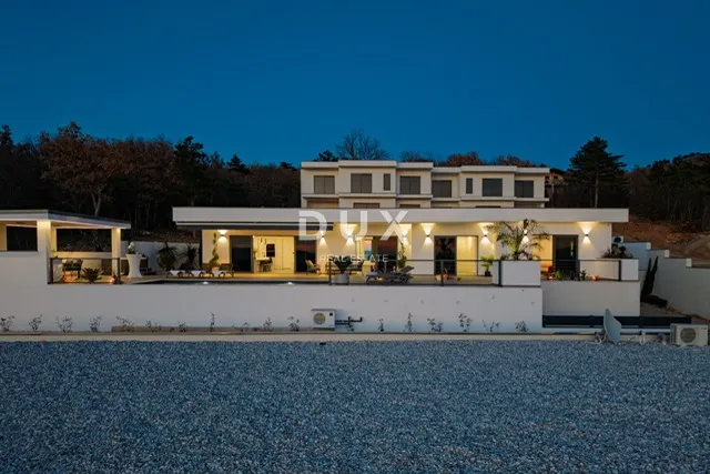 kvarner, crikvenica - moderna vila s panoramskim pogledom na more - slika 2