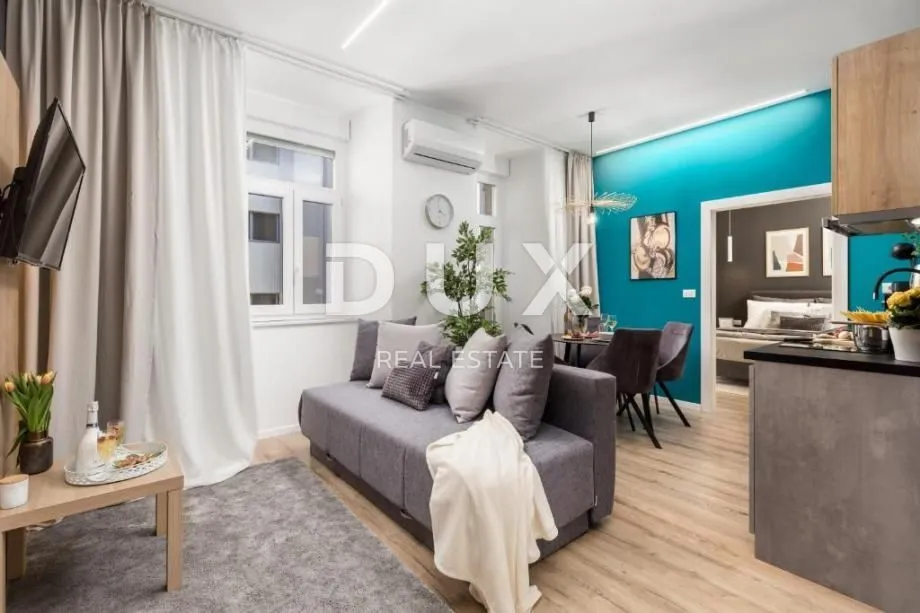 RIJEKA, CENTAR - Uhodani posao tri moderna apartmana 1S+DB s vlastitim balkonima