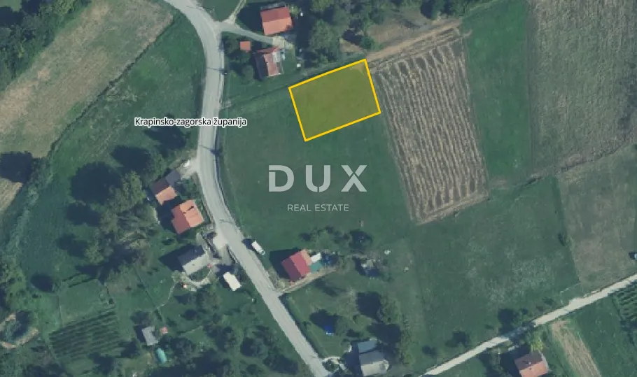 hrvatsko zagorje, pregrada - građevinsko zemljište 800 m² - slika 1