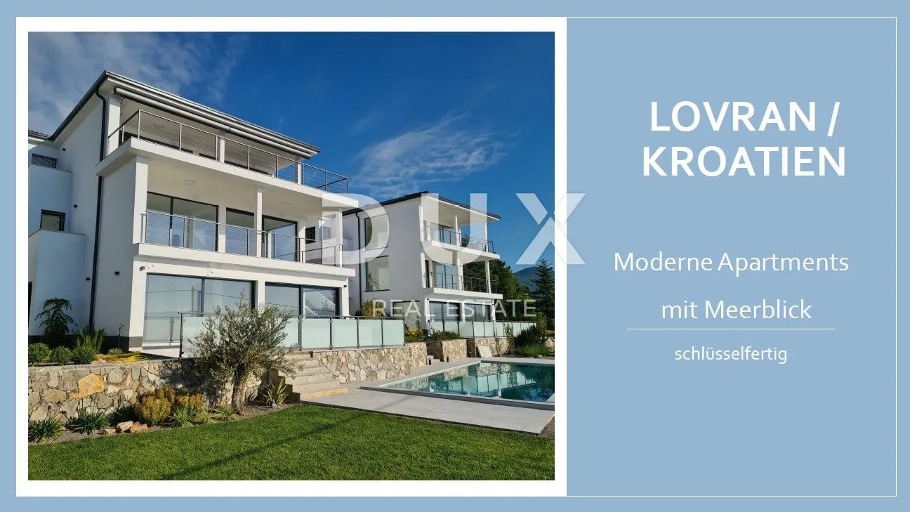 opatija, lovran, liganj - stan u vili s bazenom 120m2+terasa 27m2s panoramskim pogledom na more + okoliš 105m2 - slika 53