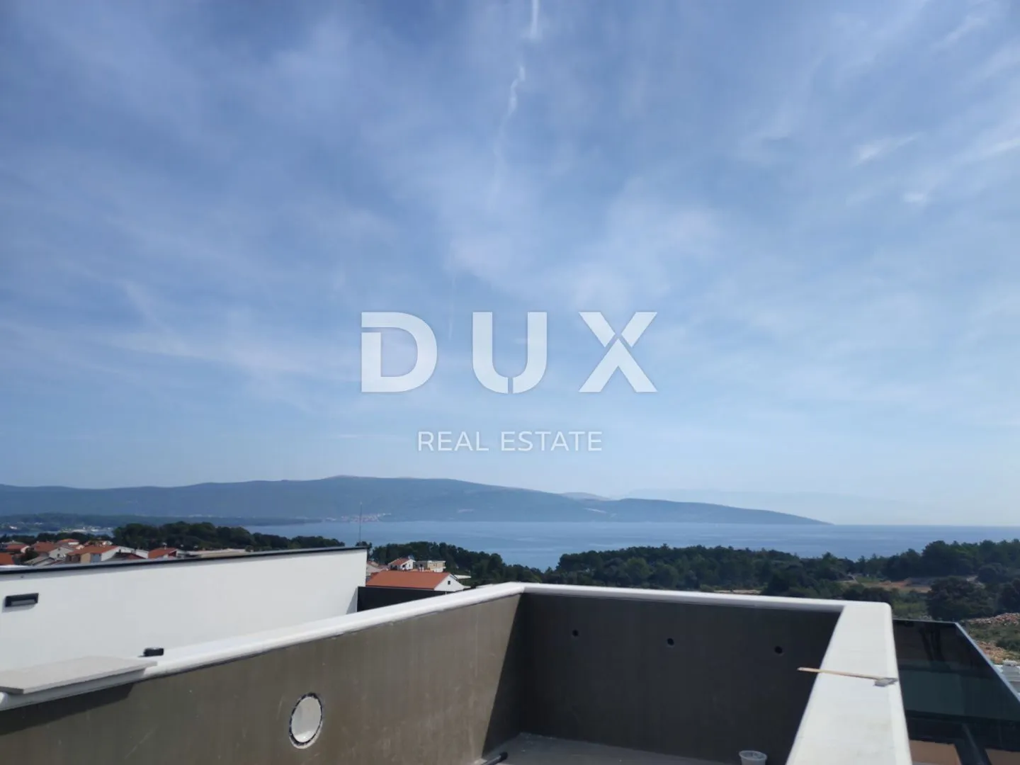 grad krk, centar - dvoetažni penthouse s bazenom i panoramskim pogledom - slika 15