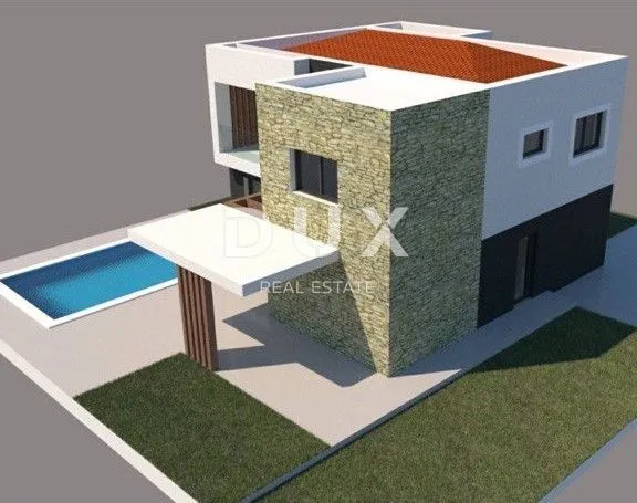 istra,peruški - villa sa bazenom u blizini mora, visoki roh-bau - slika 4