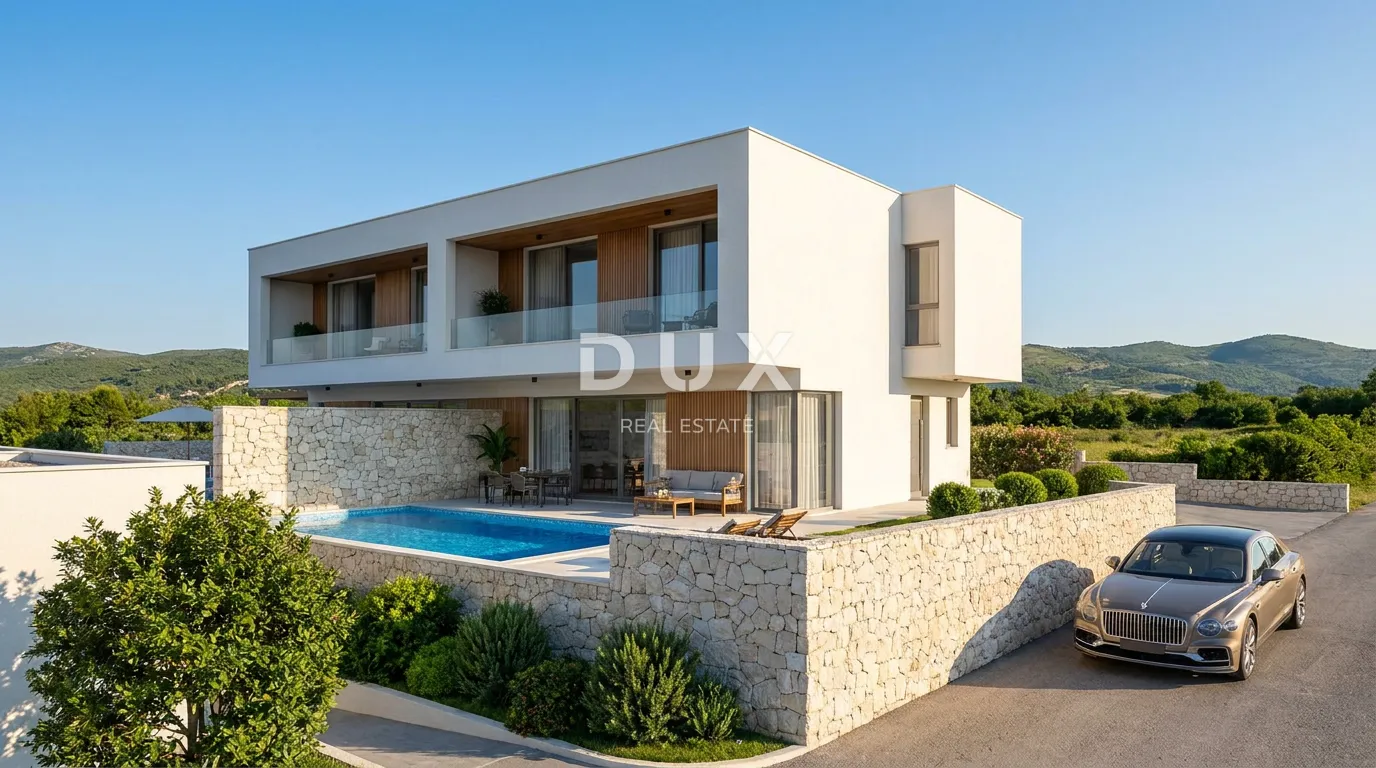 Kvarner, Crikvenica, kuća, 109 m2, bazen, pogled na more