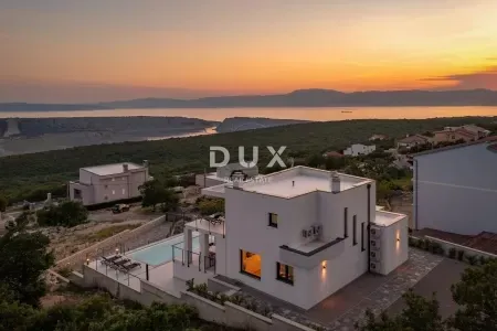 crikvenica, šmrika - luksuzna vila s bazenom i predivnim pogledom na more - slika 7