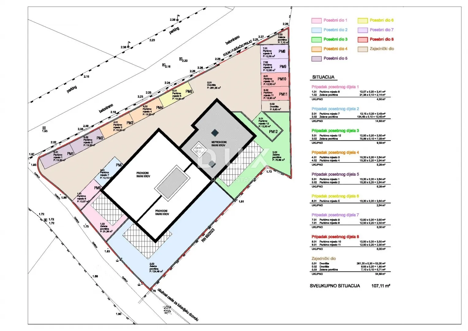 vodice, srima – penthouse s krovnom terasom, pogledom na more i liftom - slika 57