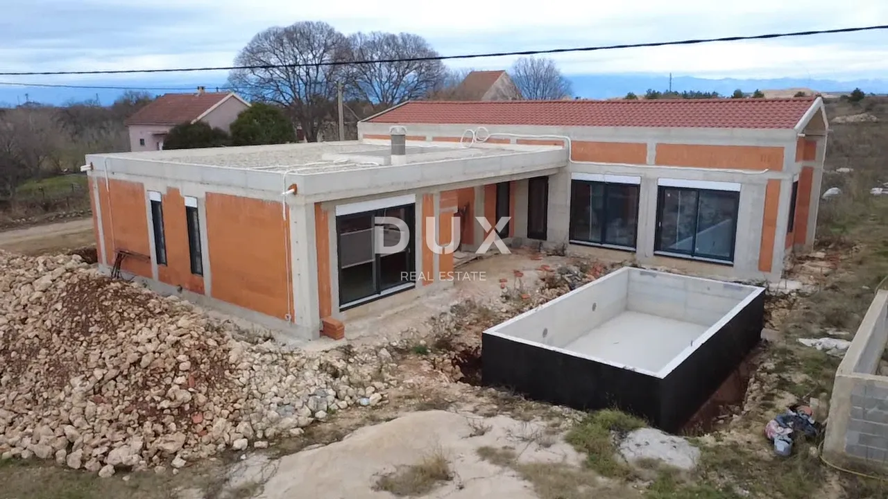 zadar, zemunik g. – luksuzna moderna vila (e) prizemnica s bazenom - slika 4