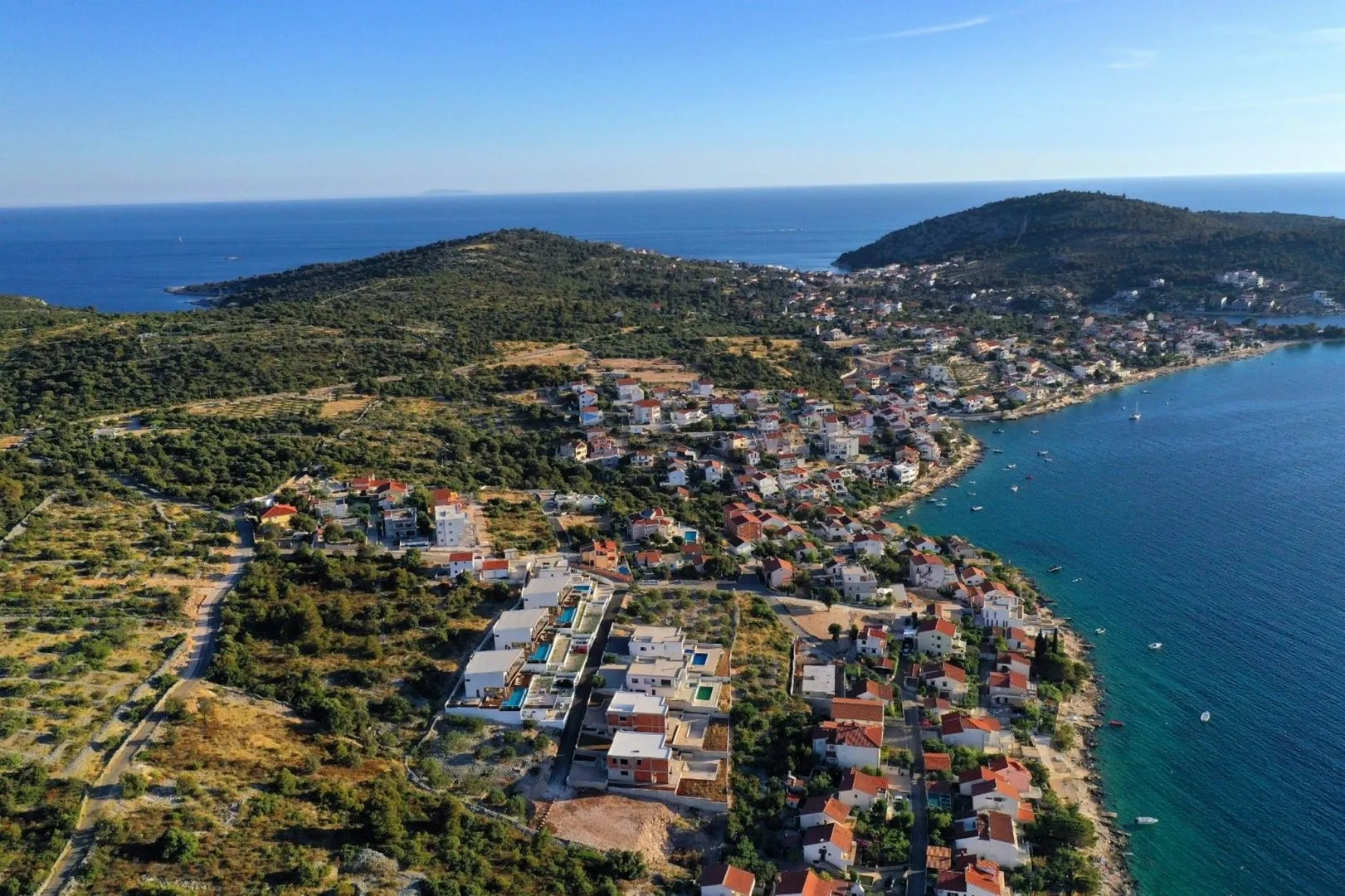 šibenik, rogoznica - prekrasna vila s bazenom u blizini mora - slika 7